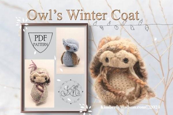 Owls winter coat cover pp 2024 option 2