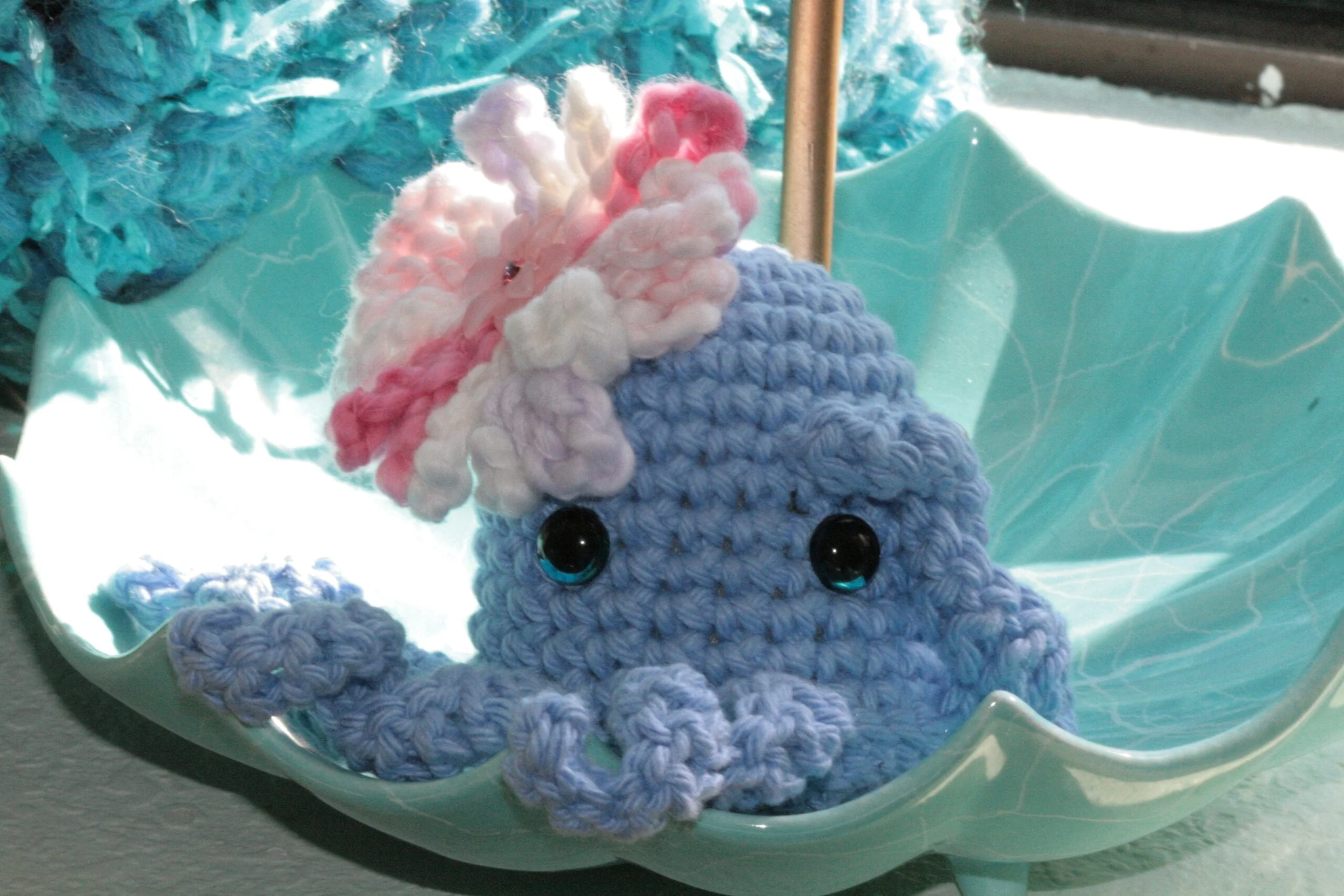 Bubbles Crochet octopus