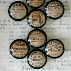 Vintage Knob 10 pc Door Pull set