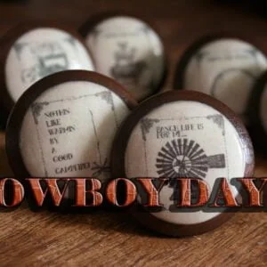 Cowboy Days Door Pulls 10 pc set