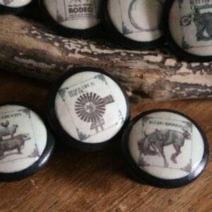 Cowboy Days Door Pulls 10 pc set