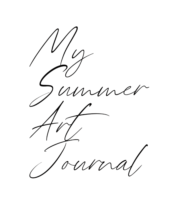 My summer art journal