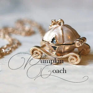 Cinderella Pumpkin Coach Necklace