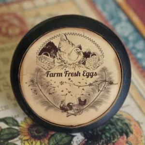Vintage Knobs Confection - Farm Fresh Eggs